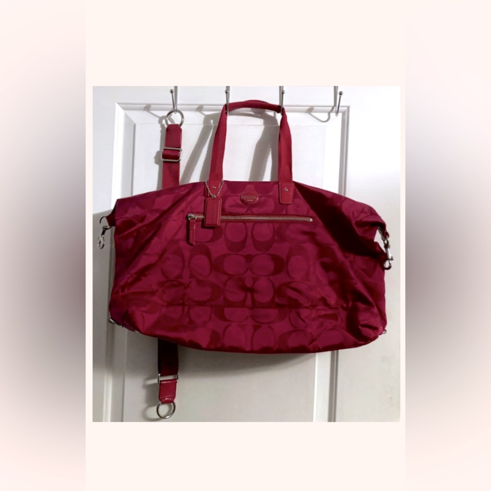 Elegant pink maroon Women's Bag - Picture 3 of 3